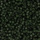 Miyuki Delica Perlen 11/0 - Opaque forest dyed DB-663